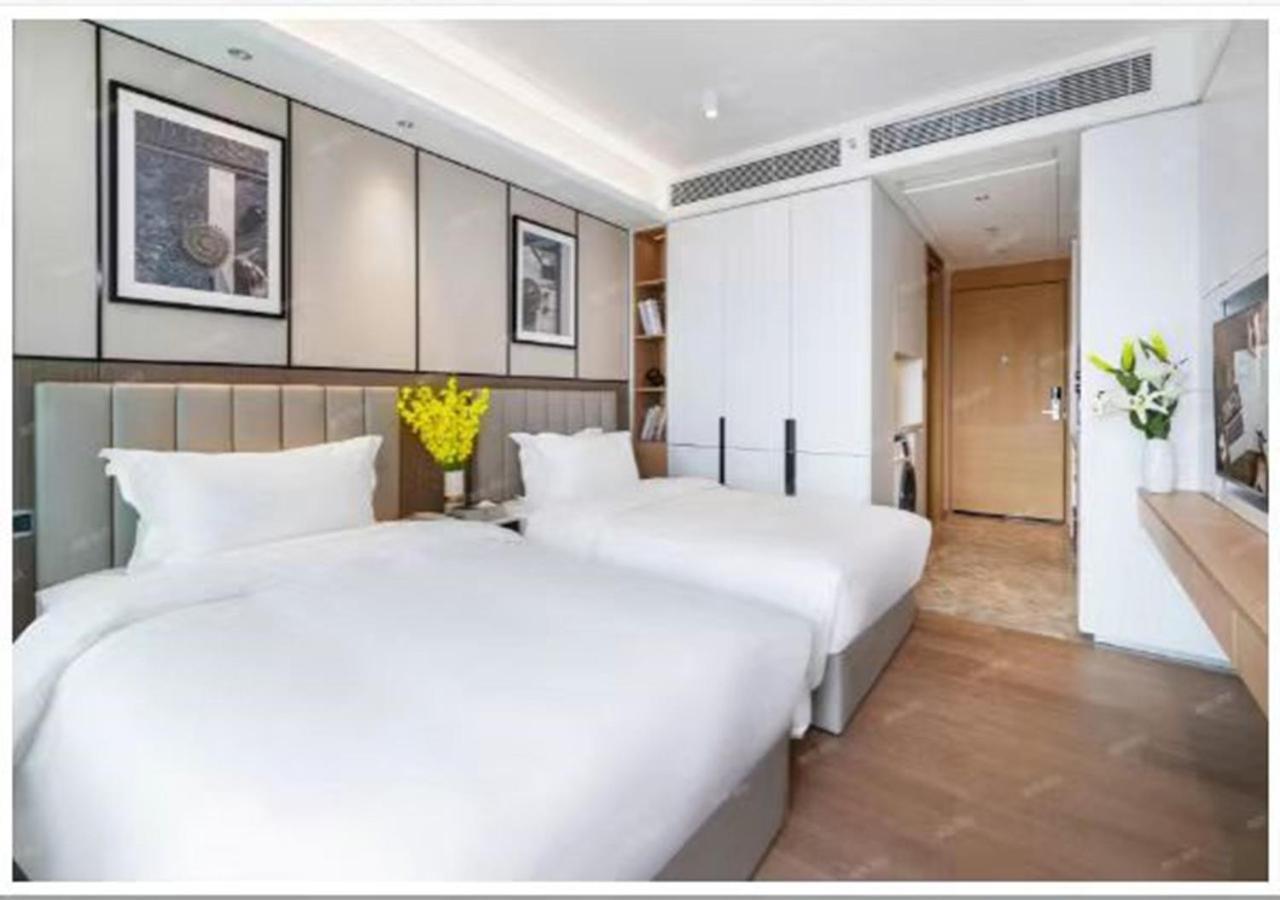 Royal Executive Apartment, Shenzhen World Exhibition & Convention Center, Nearby Shenzhen World North Metro St Ation Exterior foto