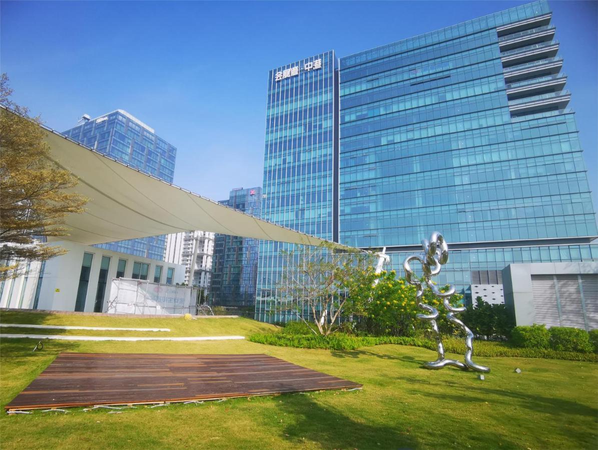 Royal Executive Apartment, Shenzhen World Exhibition & Convention Center, Nearby Shenzhen World North Metro St Ation Exterior foto